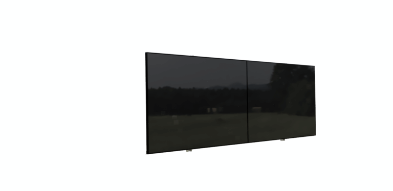 Met zonnepanelen in de winterstand